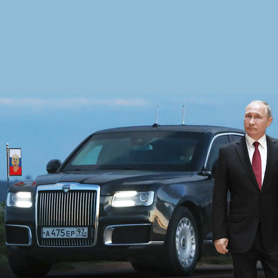 Toyota Fortuner Sigma 4 MT Steals the Spotlight as PM Narendra Modi and Vladimir Putin  Ride Together in Delhi