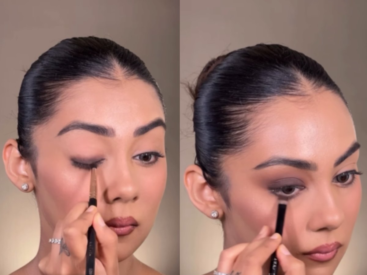 আইশ্যাডো পরার কৌশল।