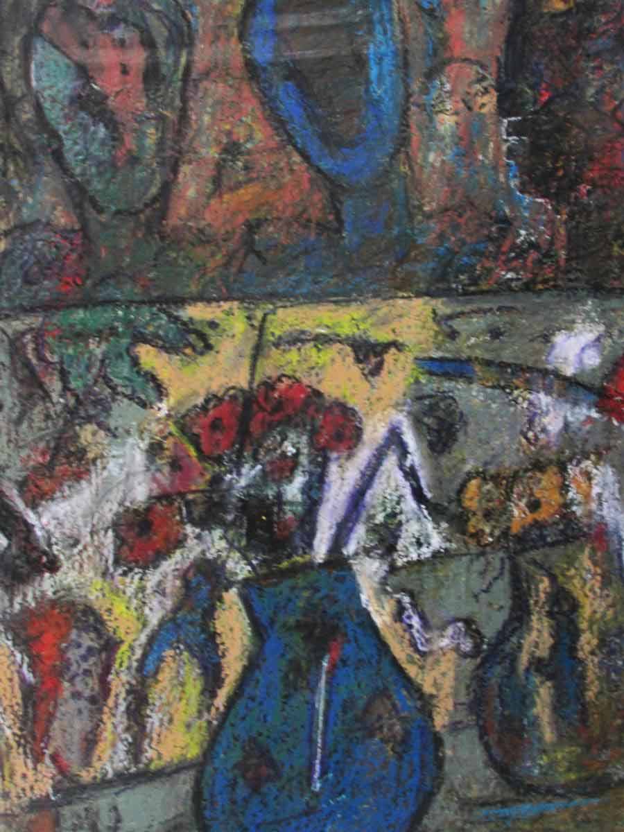 দেখা-অদেখা: অ্যাকাডেমিতে শিল্পী সুশান্ত চক্রবর্তীর একক প্রদর্শনীর চিত্রকর্ম।