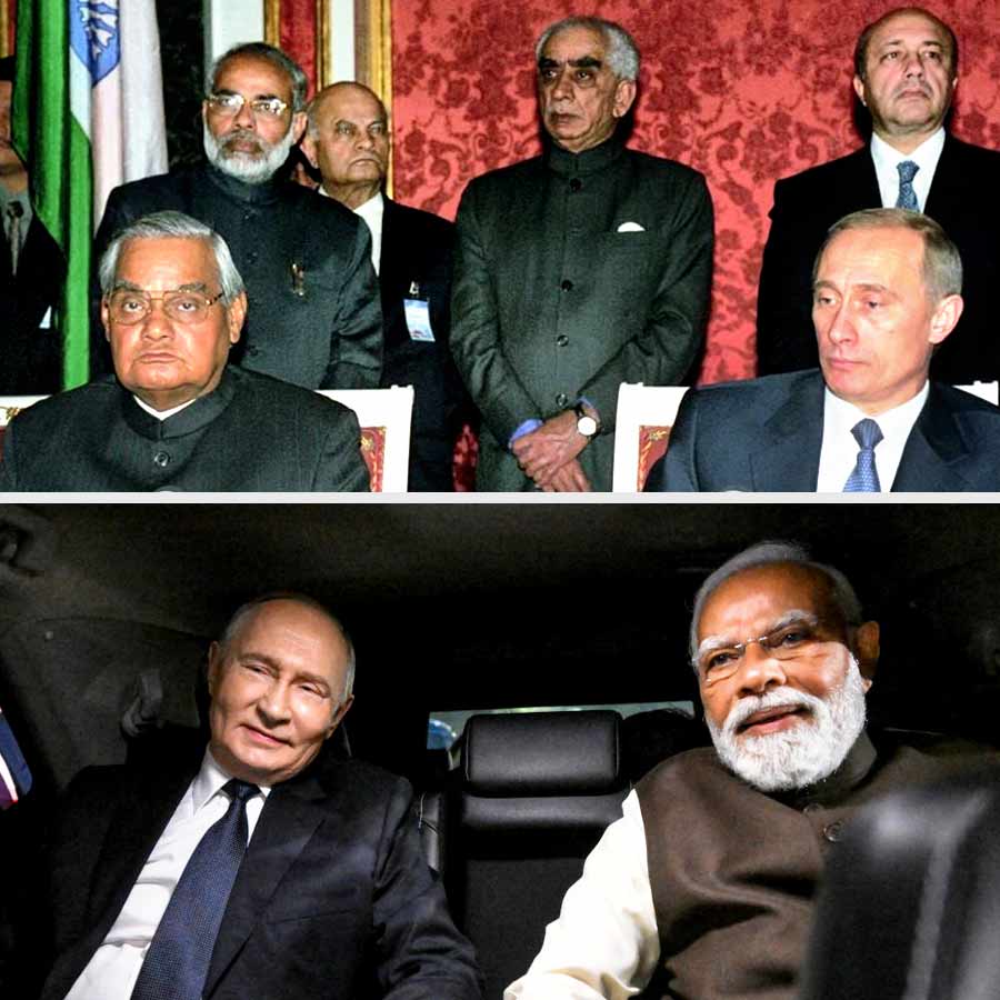 PM Narendra Modi first time met Vladimir Putin in 2001, photos go viral amid Russian President’s India visit