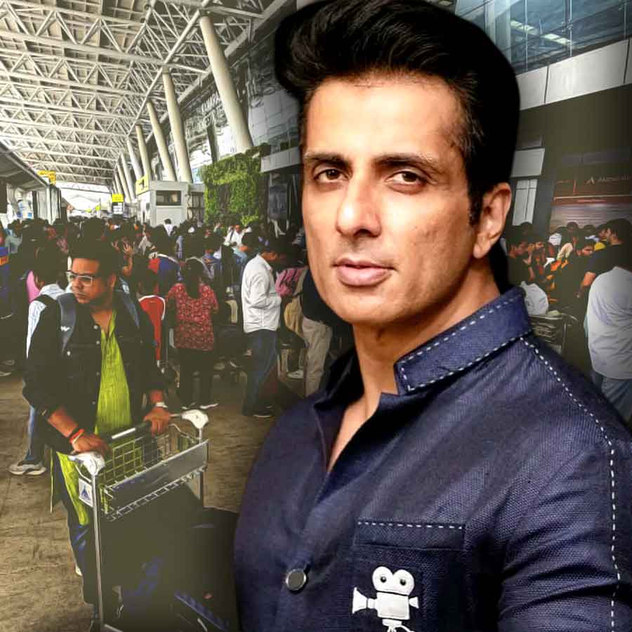 ইন্ডিগোর সঙ্কটে, বার্তা সোনুর।