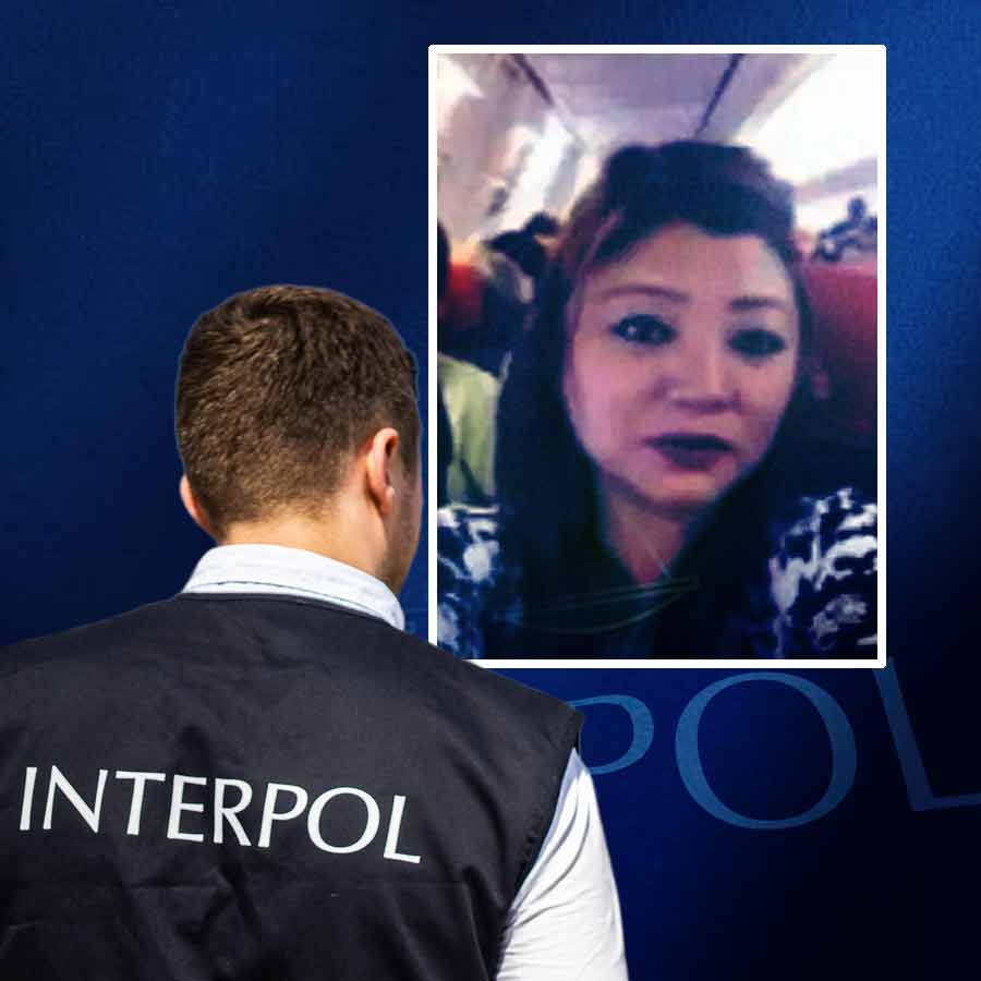 বন্যপশু পাচারকারী ইয়াংচেন লাচুংপা (ইনসেটে)। গ্রাফিক: আনন্দবাজার ডট কম।