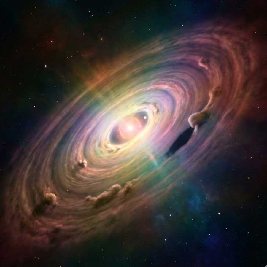 মহাকাশের নতুন নক্ষত্রমণ্ডলে চাঁদের সম্ভার।