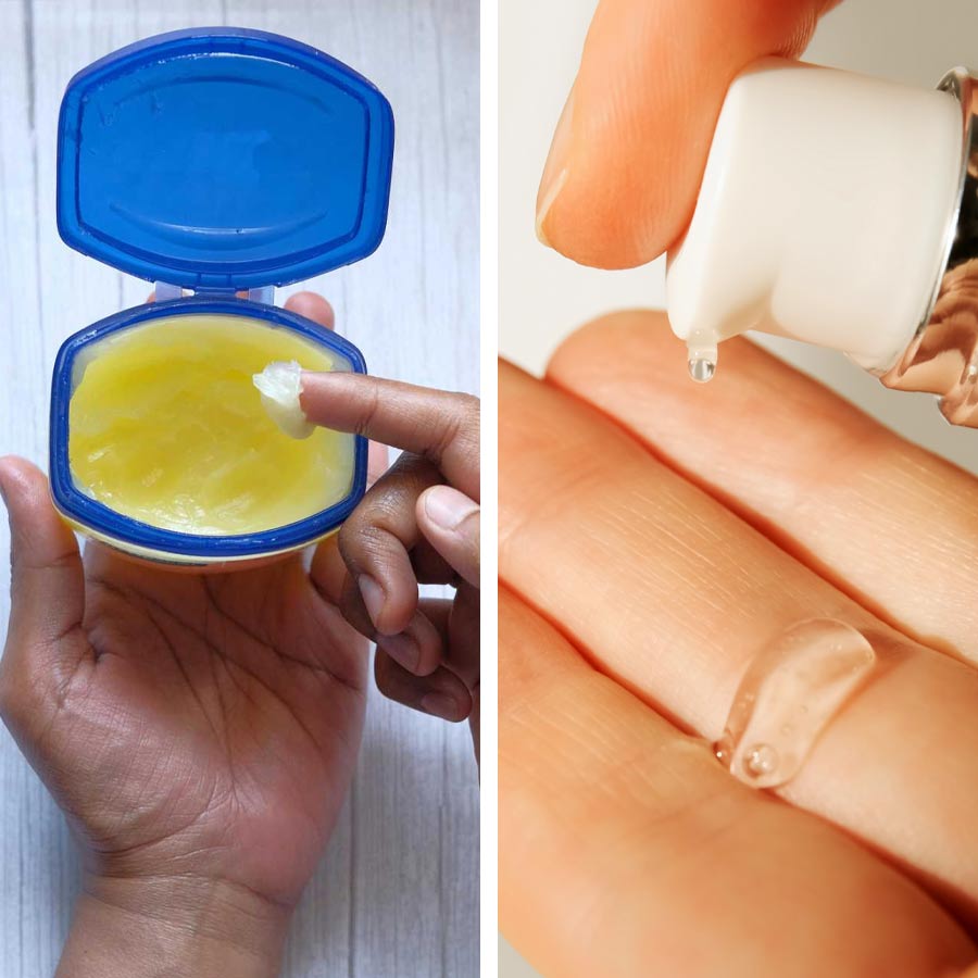 Glycerine or Petroleum Jelly, which is more effective to treat extreme dry skin during winter