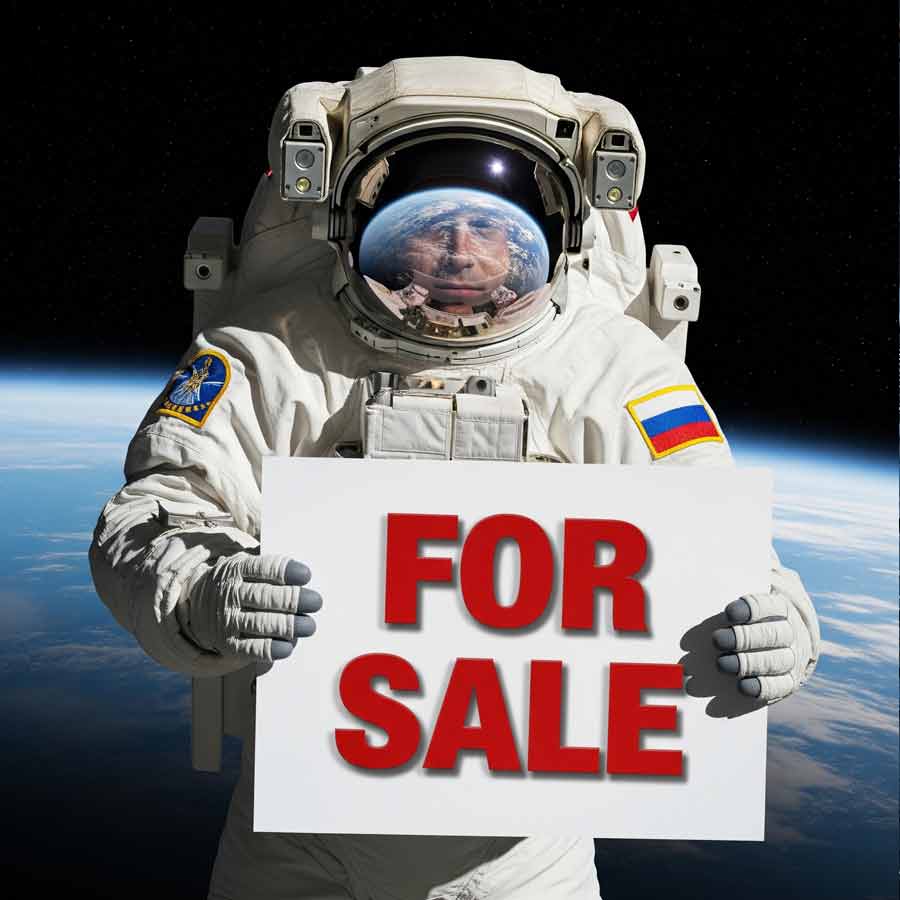 Vladimir Putin plan to sell advertising space on Russian spacecraft and launch vehicles