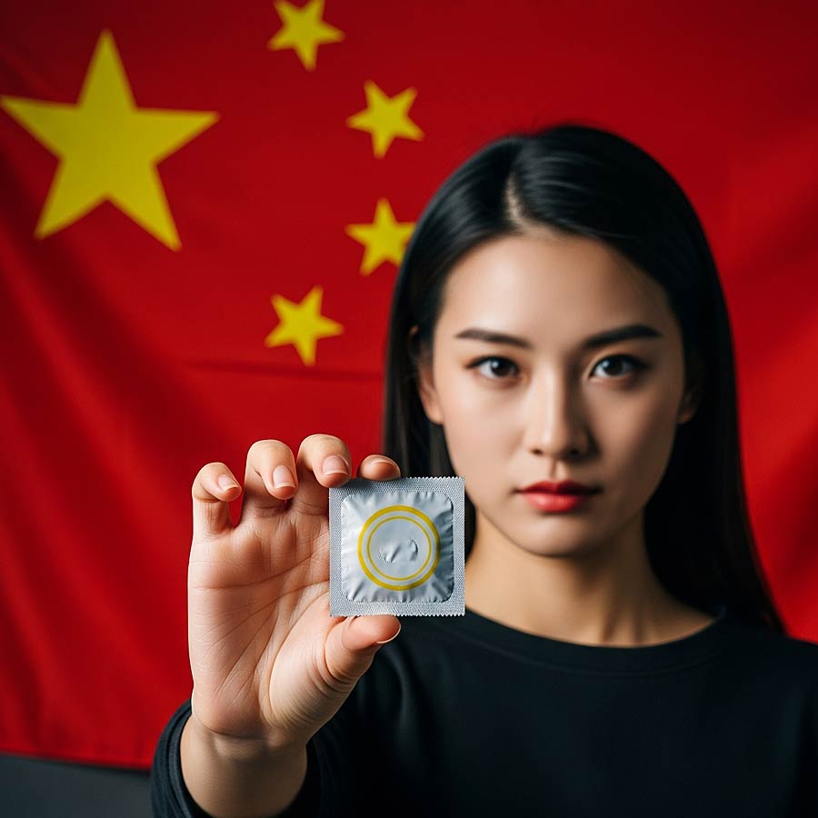 China will impose a value-added tax on contraceptive drugs and devices including condoms