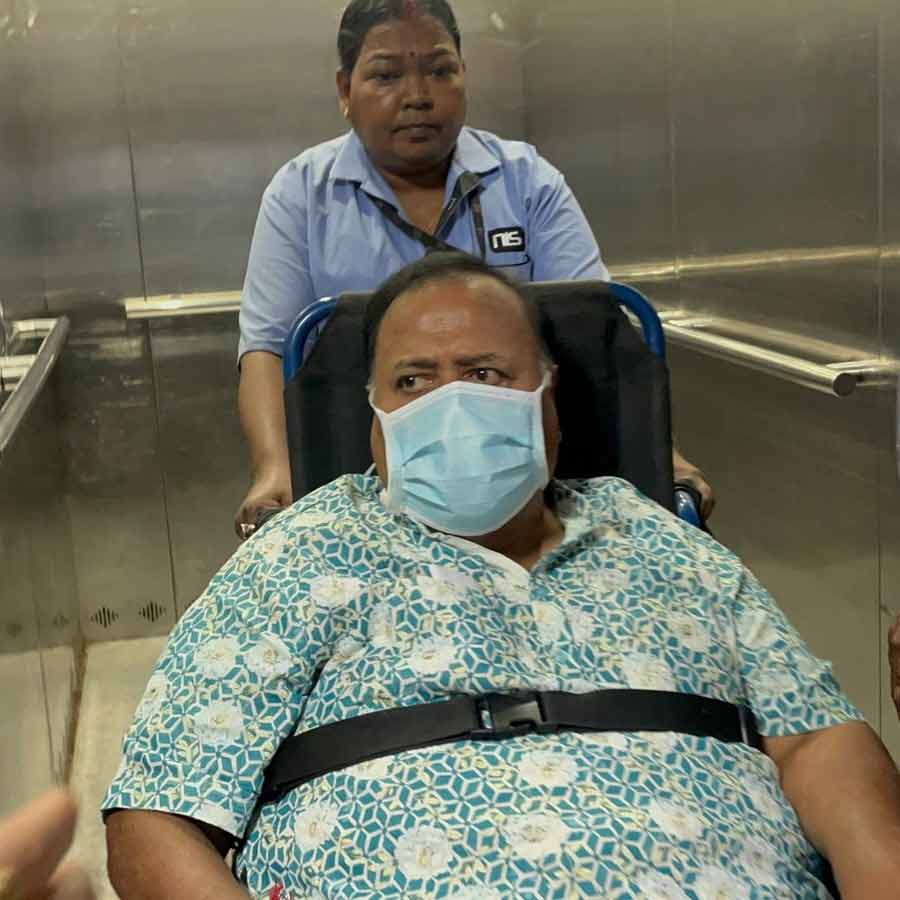 Suspended TMC MLA Parth Chatterjee is hospitalized again