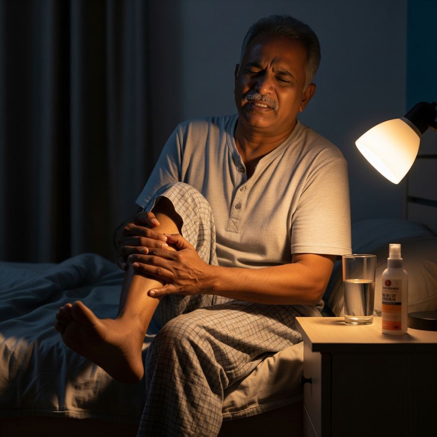 রাতে পায়ে যন্ত্রণা হচ্ছে?
