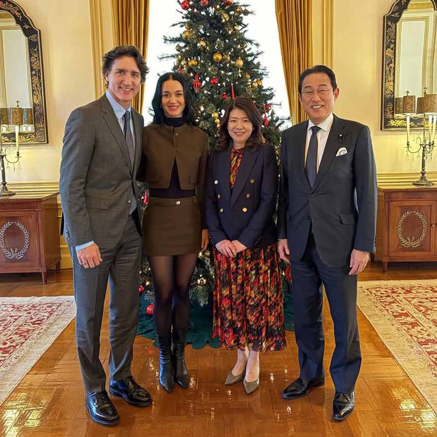 relationship of Trudeau and Katy Perry