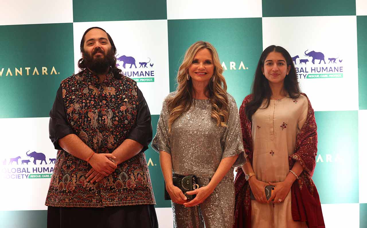 Global Humane Society presents Anant Ambani with Global Humanitarian Award for leadership in Wildlife conservation