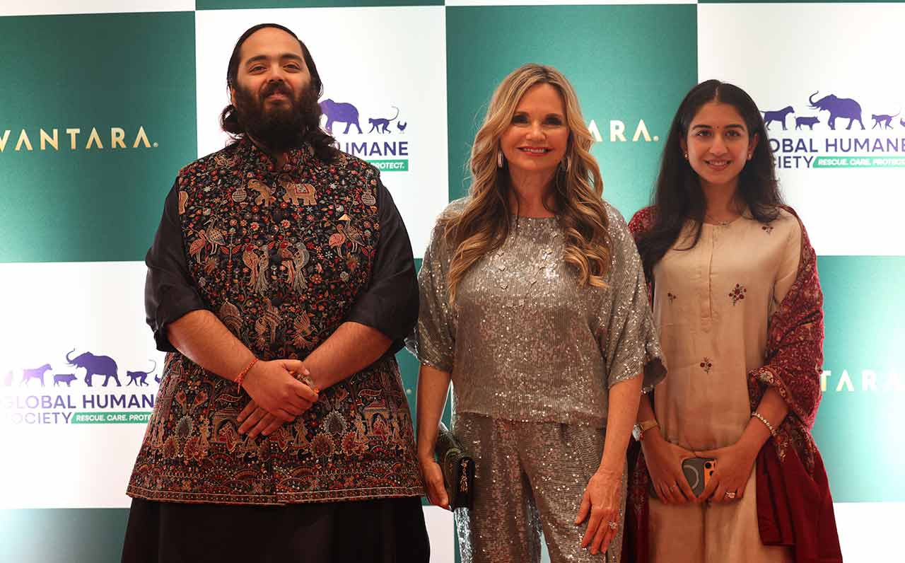 Global Humane Society presents Anant Ambani with Global Humanitarian Award for leadership in Wildlife conservation