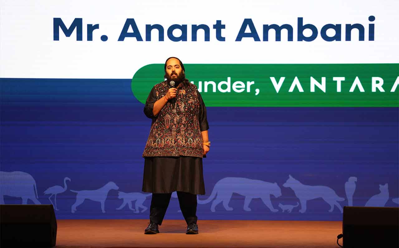 Global Humane Society presents Anant Ambani with Global Humanitarian Award for leadership in Wildlife conservation
