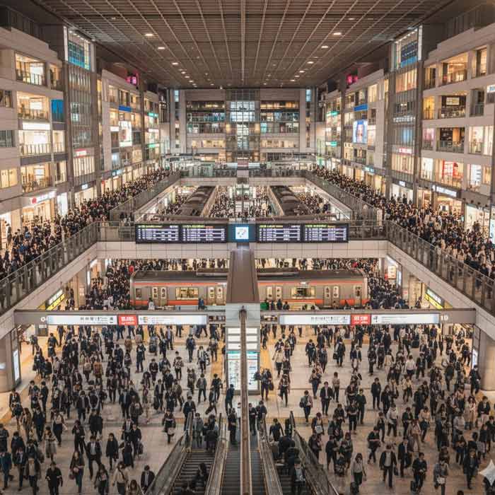 All need to know about Japan’s Shinjuku Station, known as Busiest station of the world