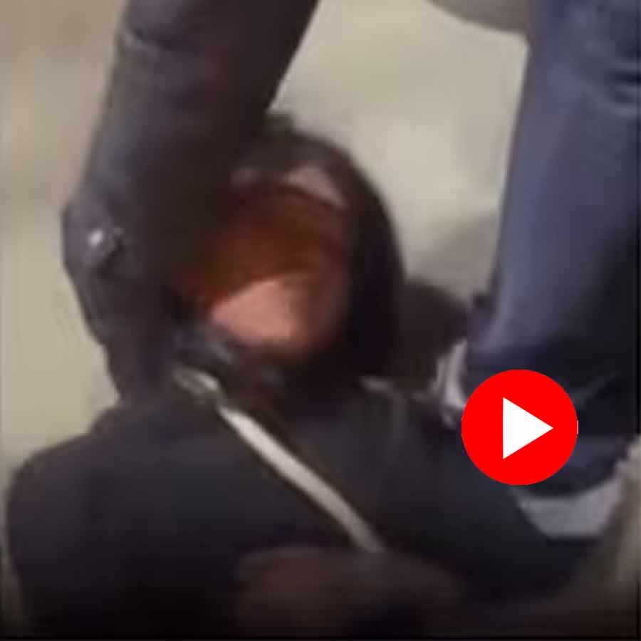 A video shows woman was seen slumping unconscious on the back of a App bike went viral dgtl