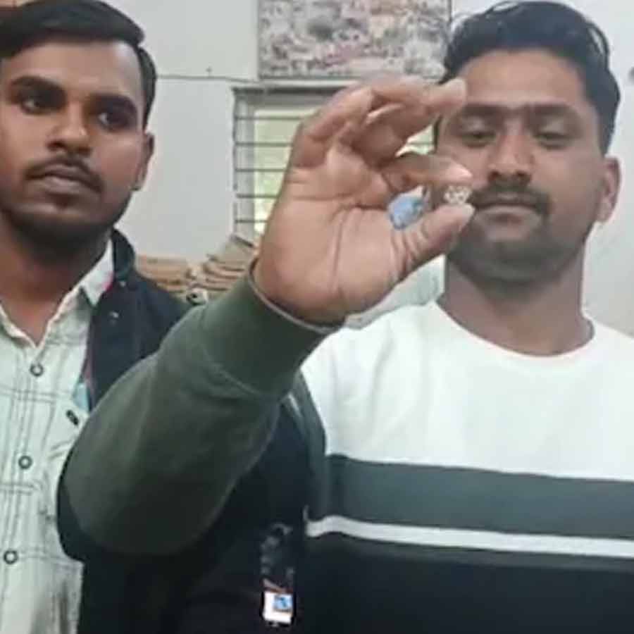 Two friends uncovered a 15.34-carat diamond