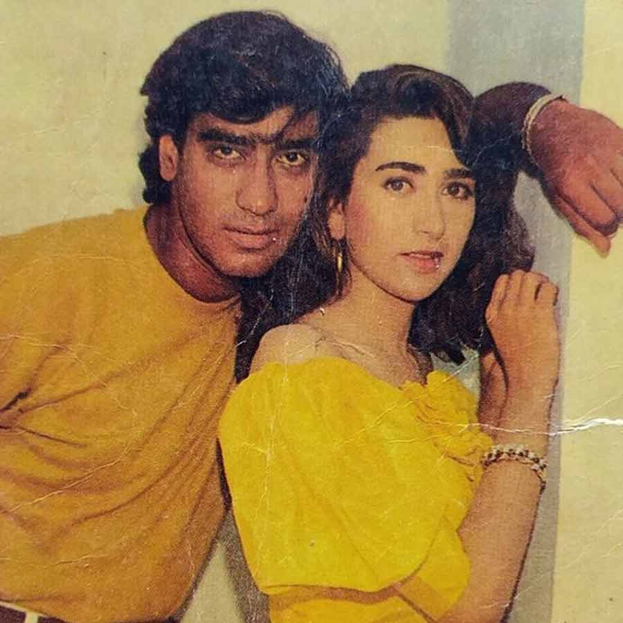 Karisma Kapoor and Ajay Devgn