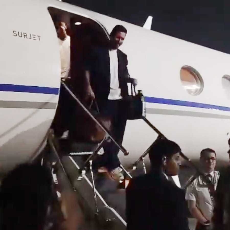 Lionel Messi reaches Kolkata dgtl