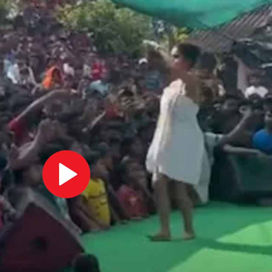 Video claims man arranges item dance program for villagers as son crack NEET