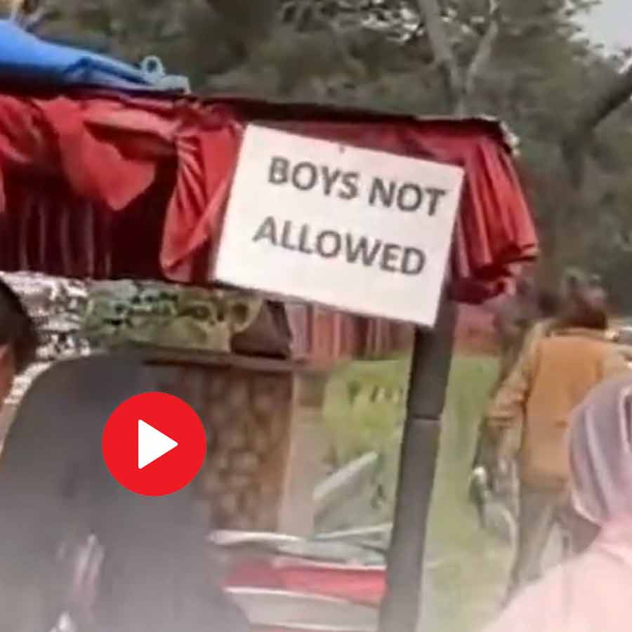 Video of Pani Puri Vendor Only Serves Women At His Stall, Put ‘Boys Not Allowed’ Signboard Caught Attention dgtl