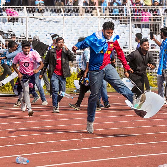 Messi fan’s reaction after the chaos at Yuba Bharati Krirangan dgtl