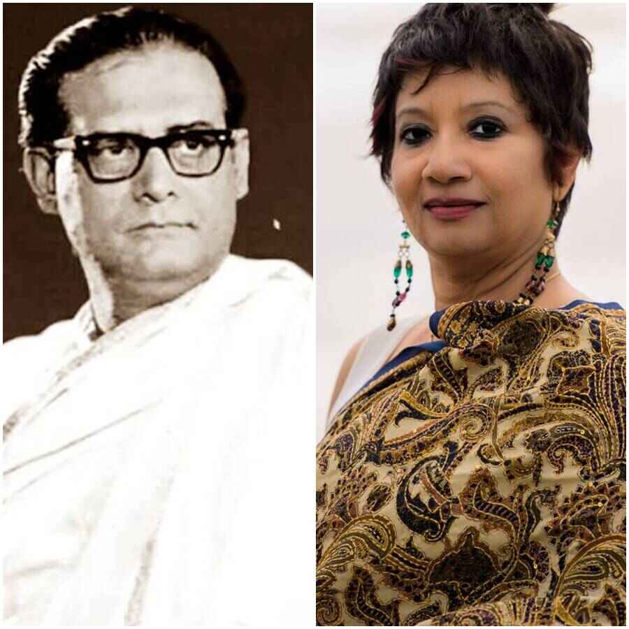 হেমন্ত মুখোপাধ্যায়, শ্রাবন্তী মুখোপাধ্যায়।