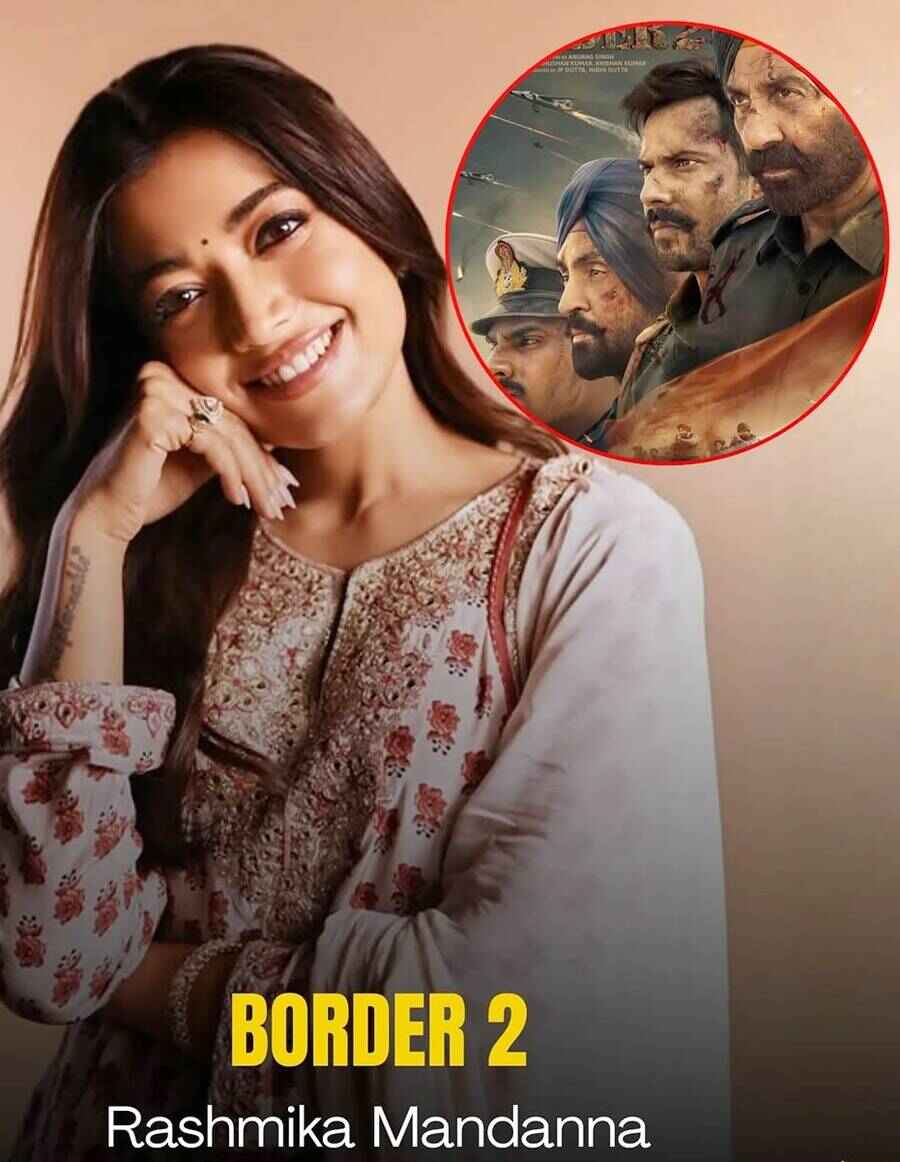 ‘বর্ডার ২’-এ রশ্মিকা মন্দানা।