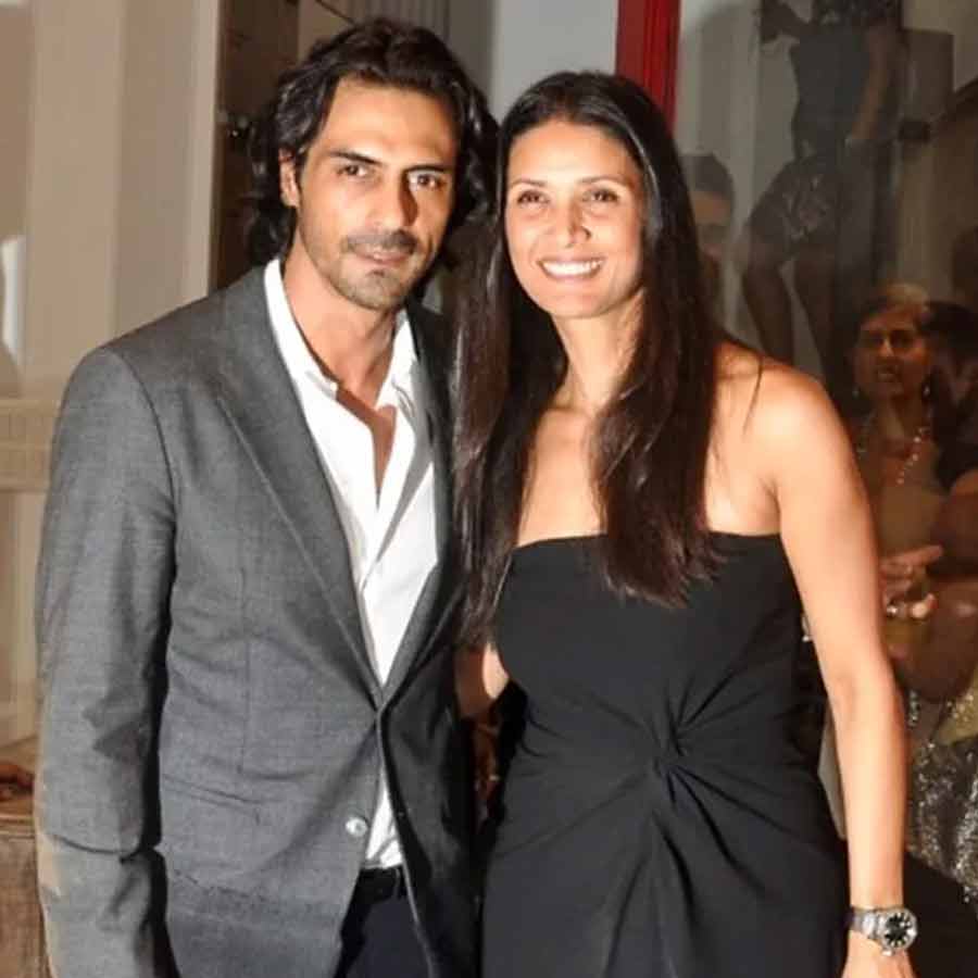Arjun Rampal and Mehr Jesia