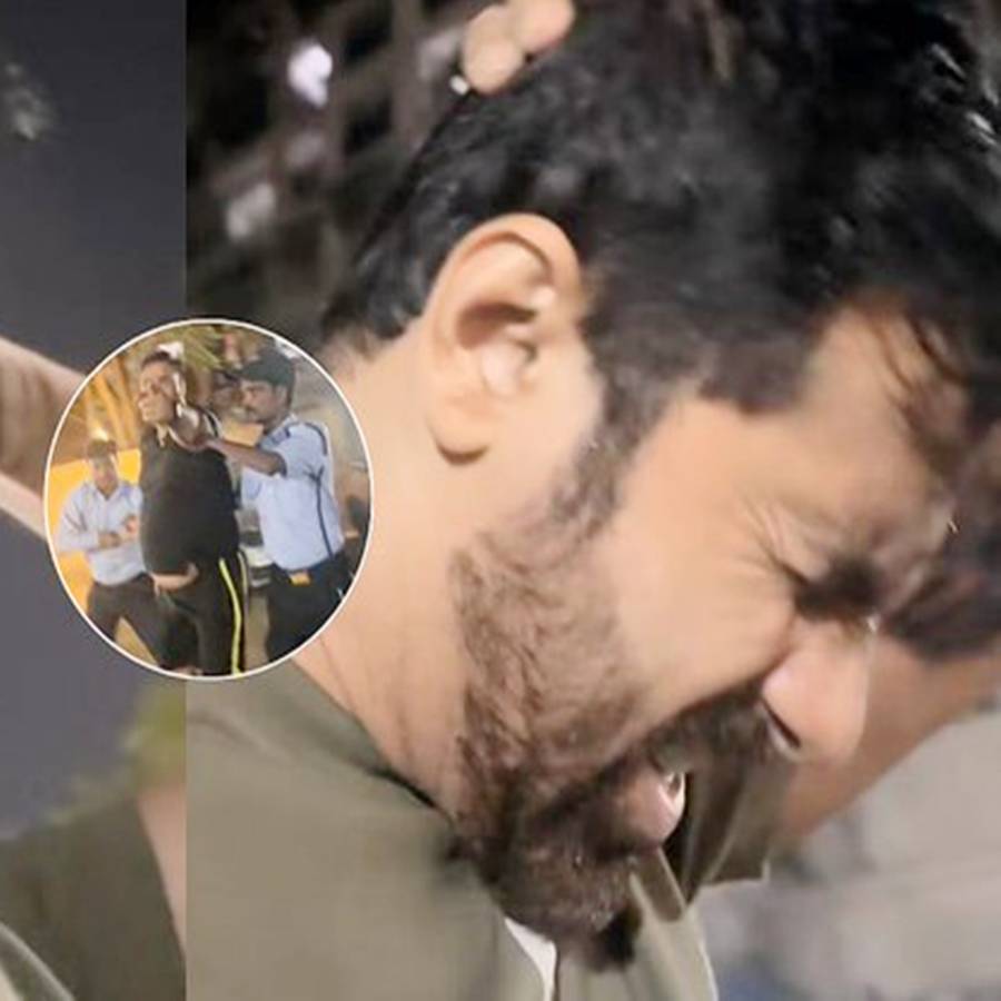 পড়শির হাতে প্রহৃত অভিনেতা অনুজ সচদেব।