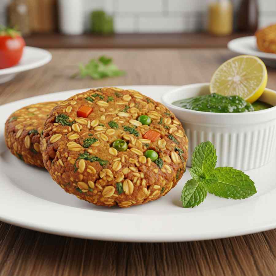 ওট্‌সের কাটলেট।