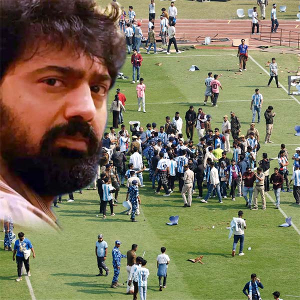 Dev reacts after chaos at Yuba Bharati Krirangan during Lionel Messi’s visit dgtl