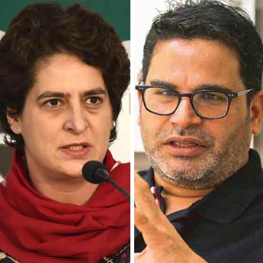 Congress MP Priyanka Gandhi Vadra met Jan Suraaj chief Prashant Kishor in Delhi dgtl