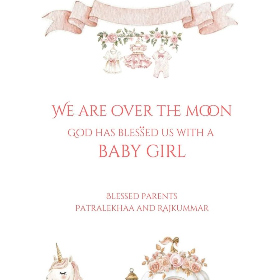 বিবাহবার্ষিকীতে সুখবর ভাগ করে নেন রাজকুমার-পত্রলেখা। 