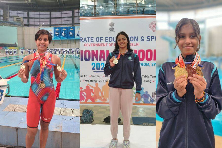 School Girls from Bengal Clinch Top Honours at National Swimming Championship, Win Five Gold Medals dgtl
