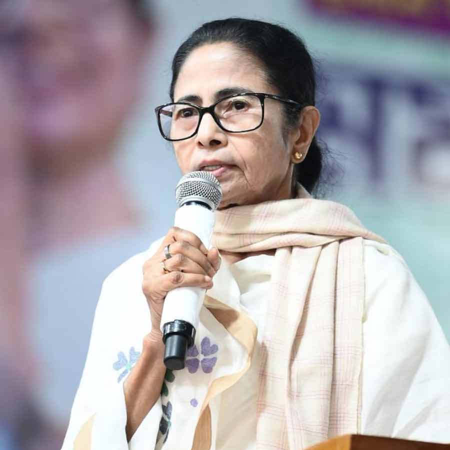 CM Mamata Banerjee holds meeting with BLAs at Netaji Indore to give message to booth level workers
