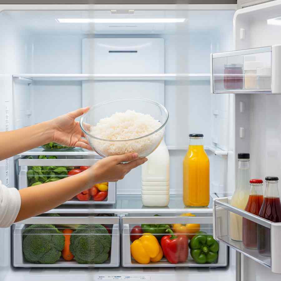 বাসি ভাত থেকে বিপদ।