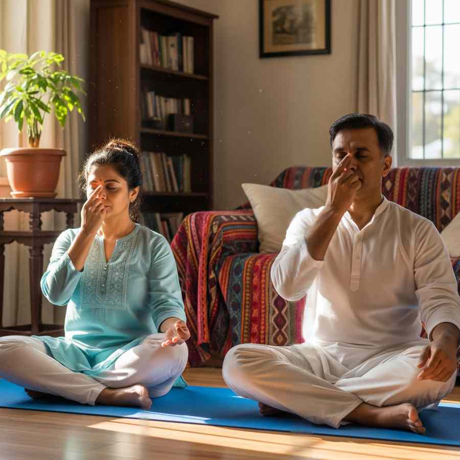 Breathing exercises for asthma