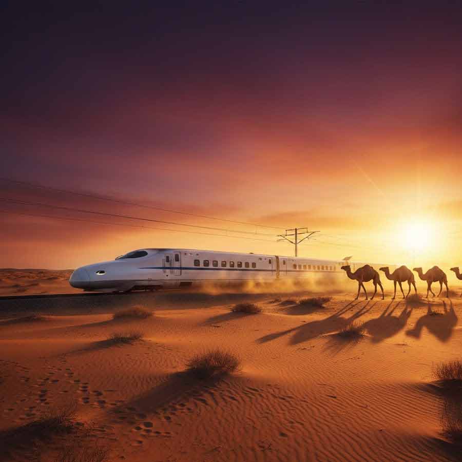 Saudi Arabia and Qatar ends hostility, signed historic agreement to build high-speed railway network due to Israeli aggression