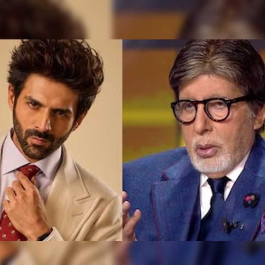 Actor Kartik Aryan asked personal questions to Amitabh Bachchan