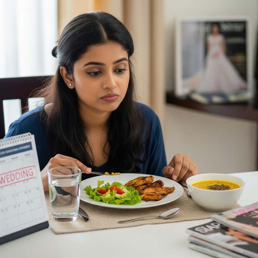 বিয়ের আগে ডায়েট করুন বুঝেশুনে।