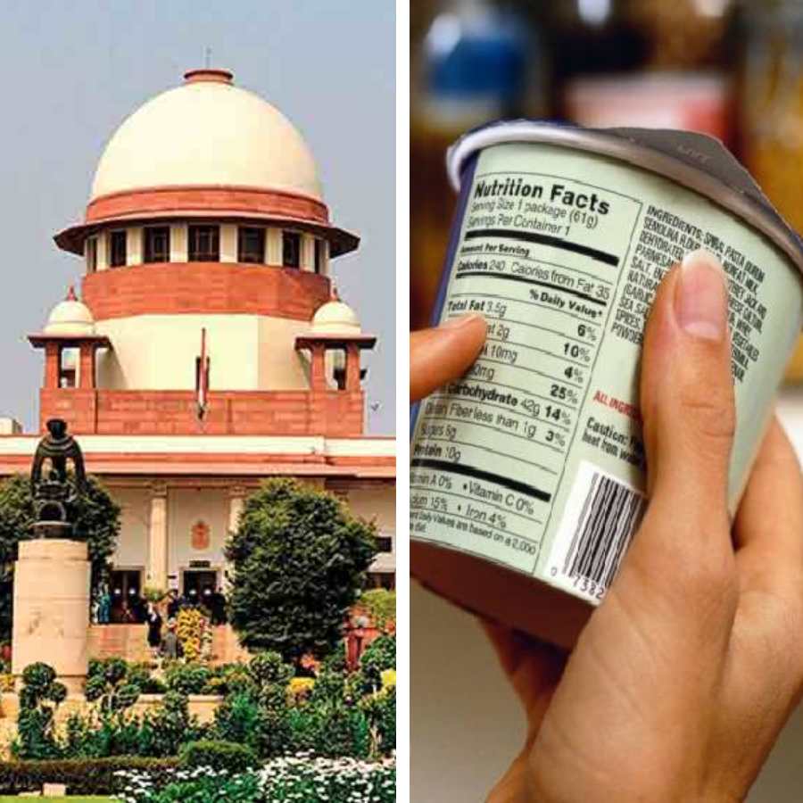 Supreme Court rejects plea on packaged food standards dgtl