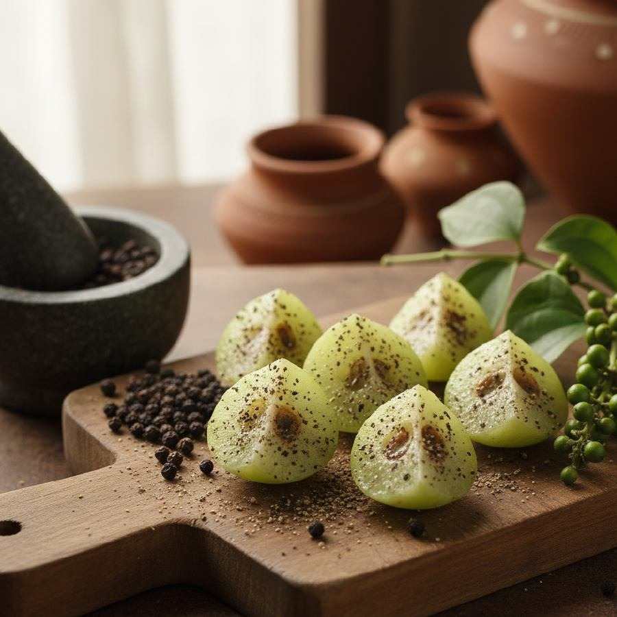 Is Amla and Black pepper can work wonders for health