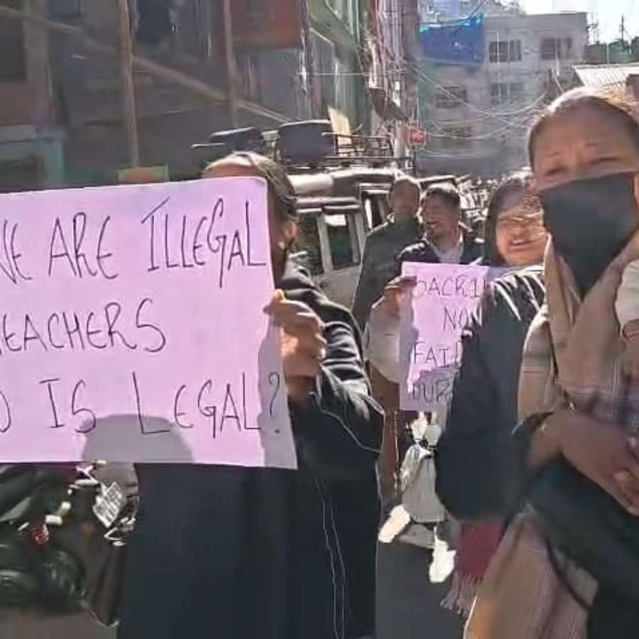 Several teachers lost job in GTA area, staged protest dgtld