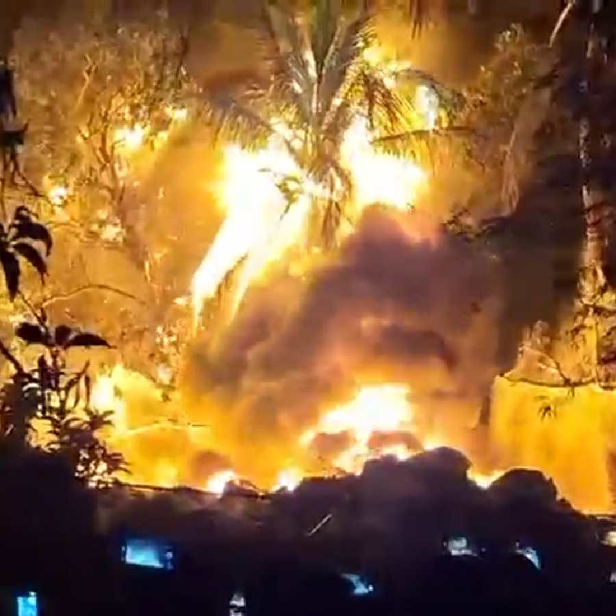 Political turmoil begins over New Town's burned-out slum