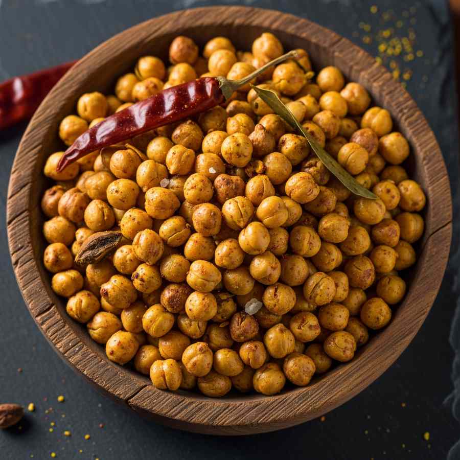 How to identify adulteration in roasted gram and other snacks