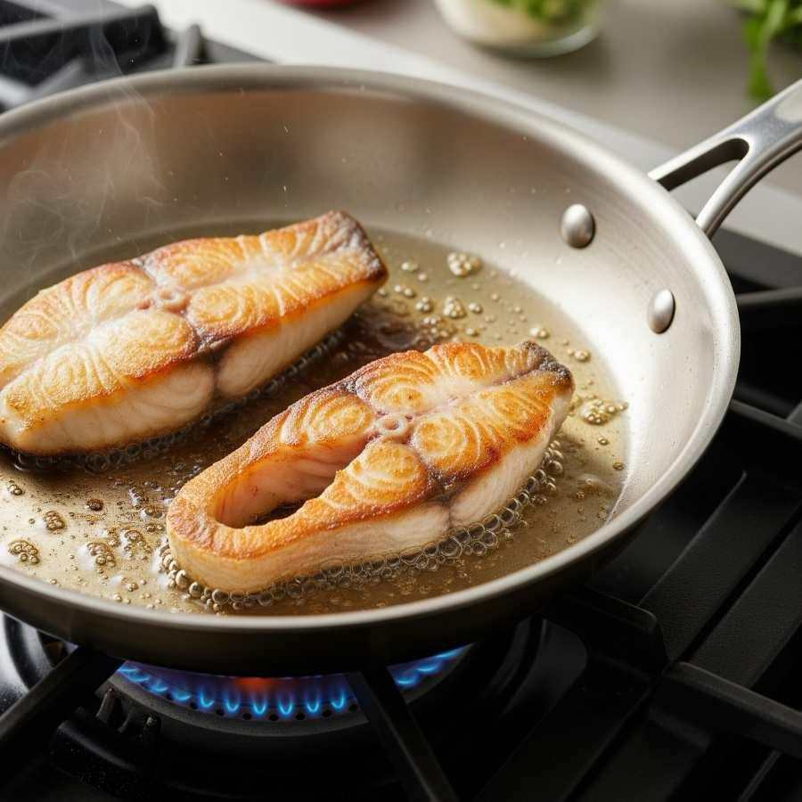 One hacks you can try to turn your iron or steel pan into a nonstick pan