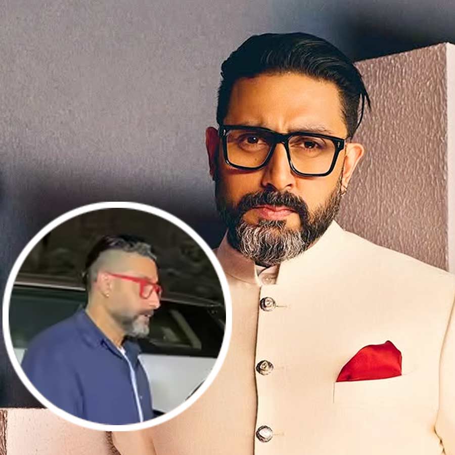 Actor Abhishek Bachchan completely change his look what is the reason behind this dgtl