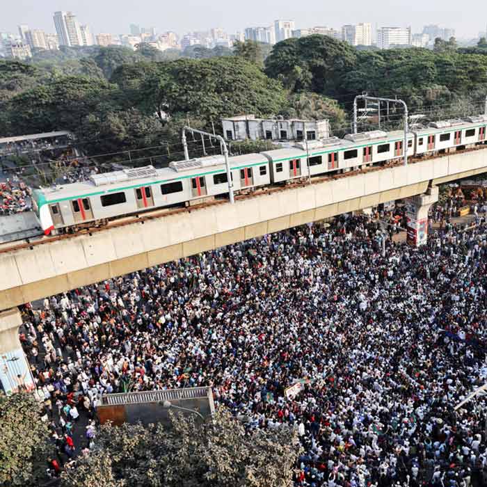 বাংলাদেশে বিক্ষোভ।