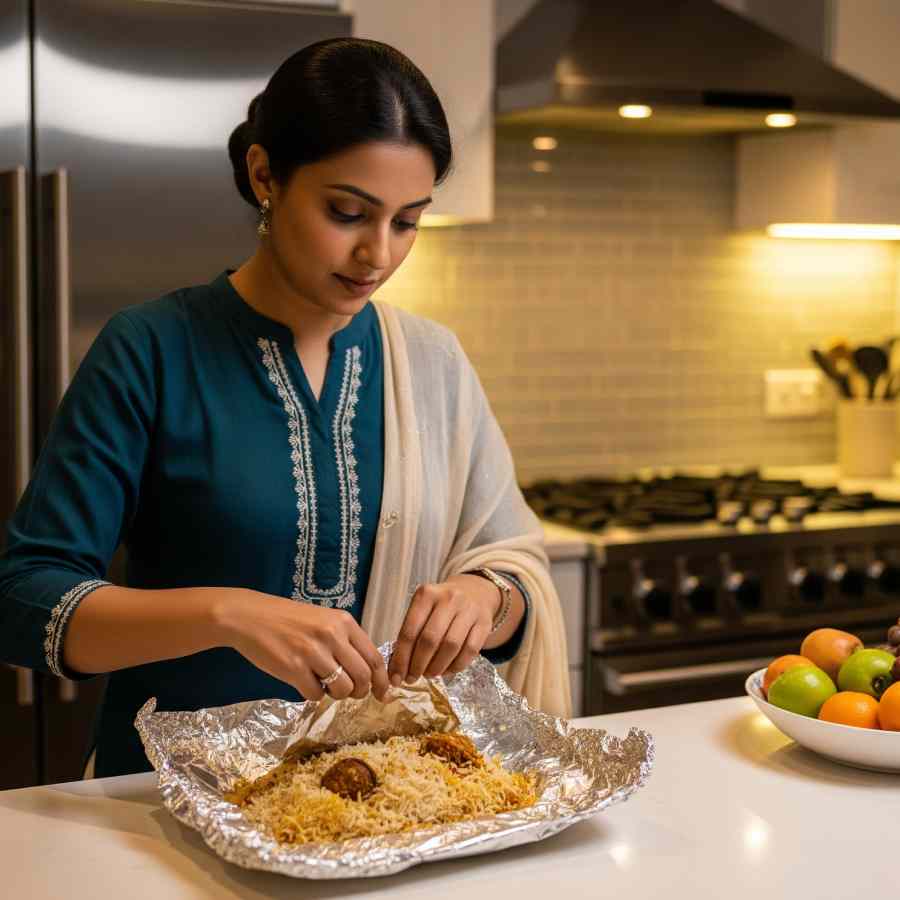 Why storing food in Aluminum Foil is dangerous