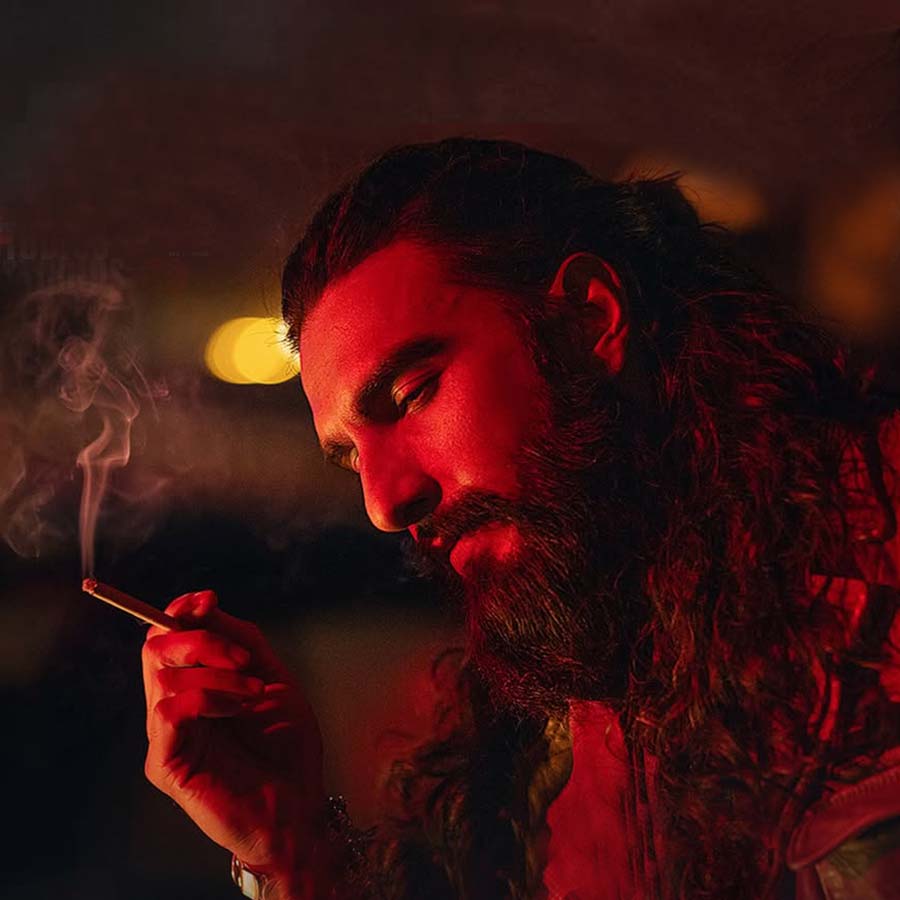 ধুরন্ধরের ভূমিকায় রণবীর সিংহ। 