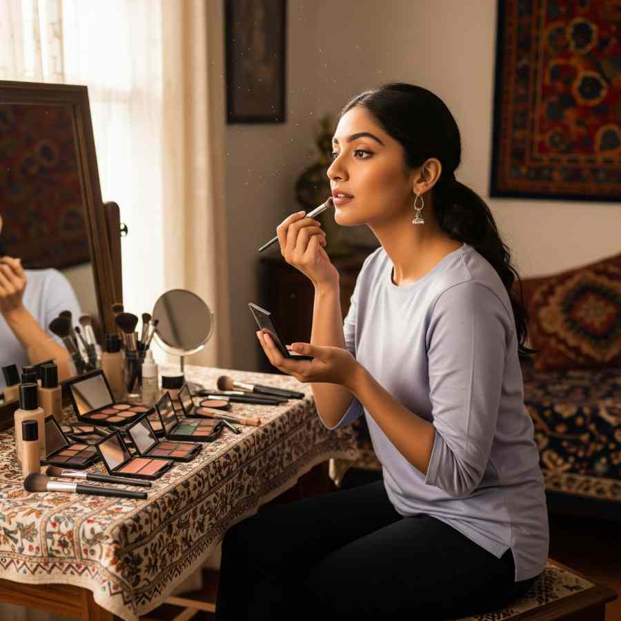 Easy makeup tips for Winter party dgtl